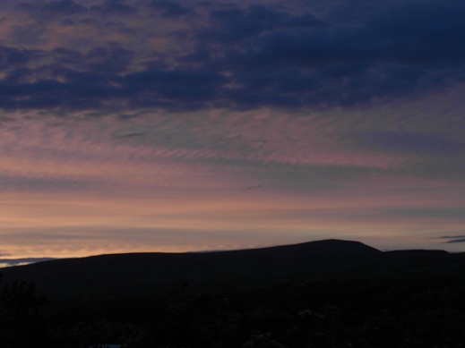 Pendle at dusk