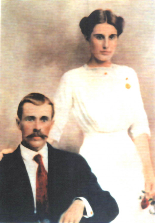 John Henry Roakes and Hattie Scott marry on May 5, 1912