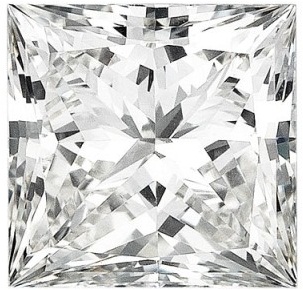 Lab-created, 1.21 Princess Cut Diamond. Price? Approx 4k. 