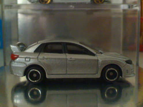 Used by Han while practicing the drift / escape scene under the 10 second mark. This is the car he used where he mentioned "Window is too small Dom. Only way we can pull this is with invisible cars..."