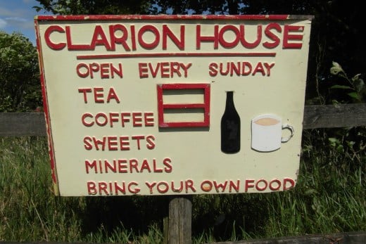 Clarion House sign