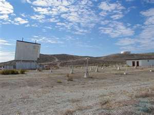 Drive-in theater in Weed Heights, Nevada