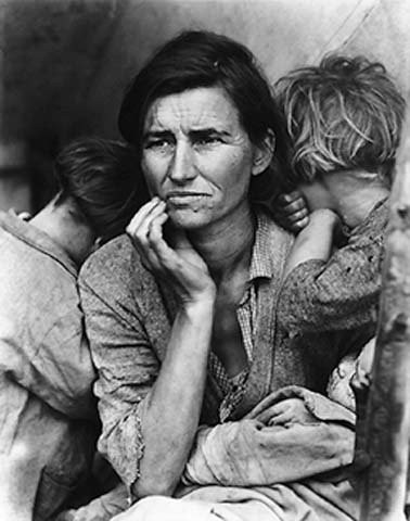 Migrant Mother by Dorothea Lange (1936)