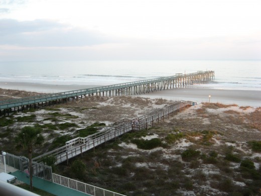 One reason we prefer beachfront condos: the view.