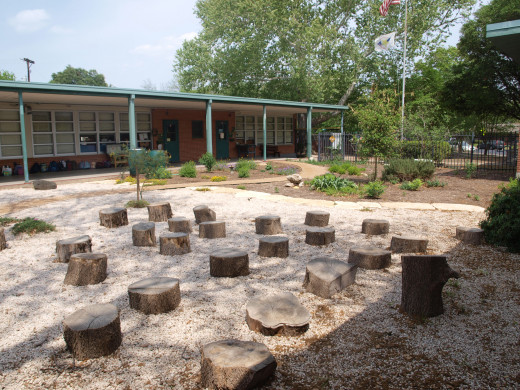 Unplug your kids! An outdoor classroom uses no electricity at all.