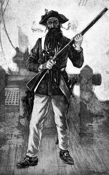 This years fashion as modelled by Blackbeard Himself.