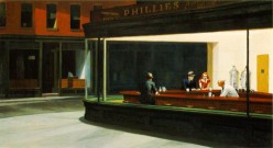 The Diner at Night