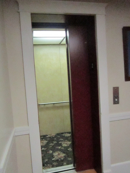 An elevator will help you get your luggage to your room at the Eastern Slope Inn Resort!