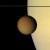 Titan transiting Saturn Titan transiting Saturn
