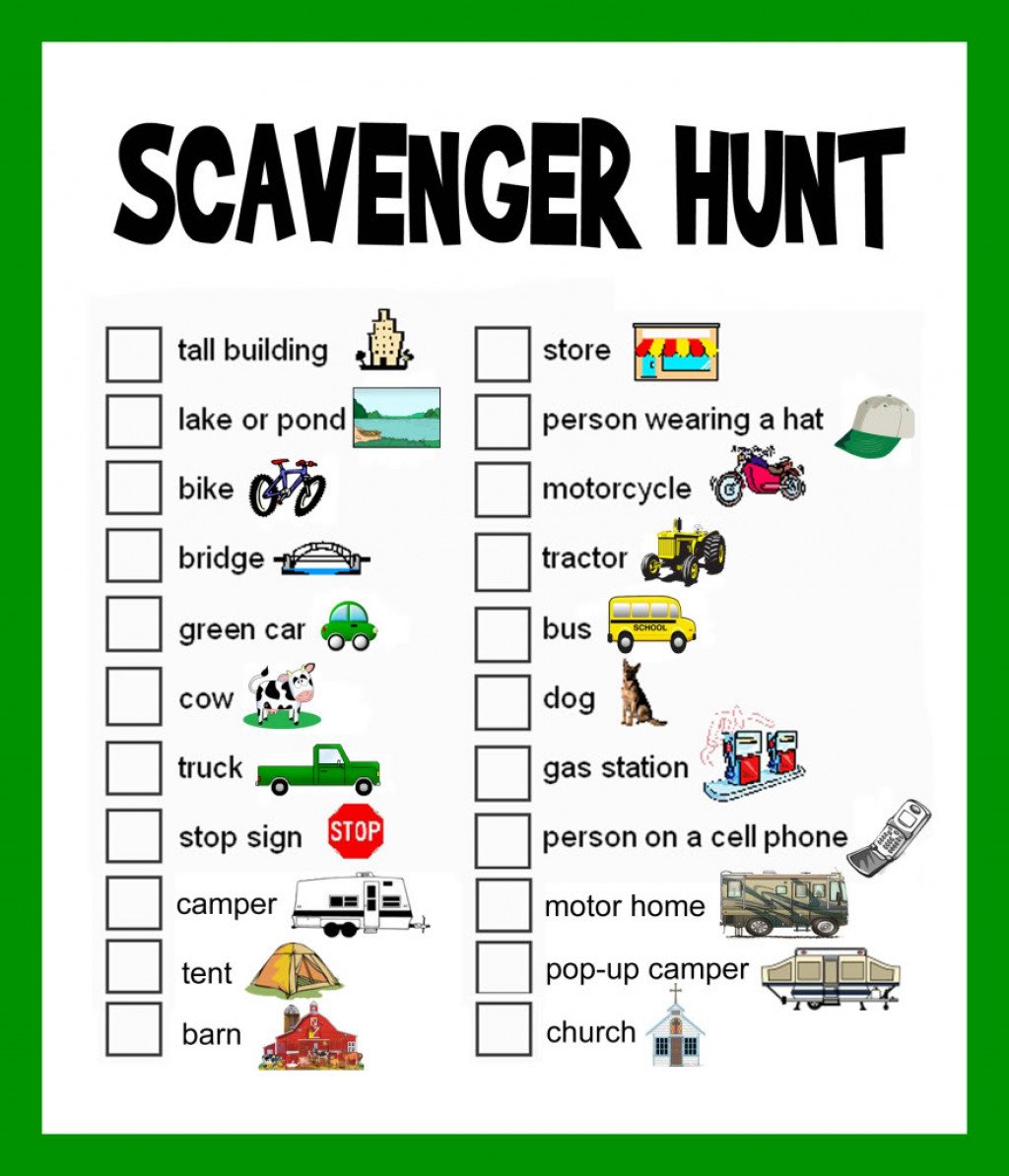 Scavenger Hunt Ideas Lists and Planning hubpages