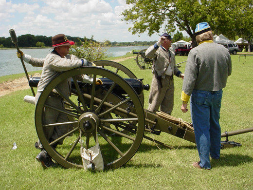 Texans fought in many battles both in Texas and other States.
