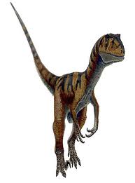 Deinonychus - one of the rare pictures of this creature without its supposed feathers