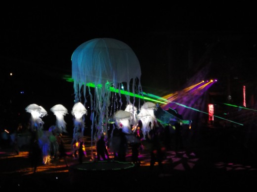 The Jellyfish is launched.