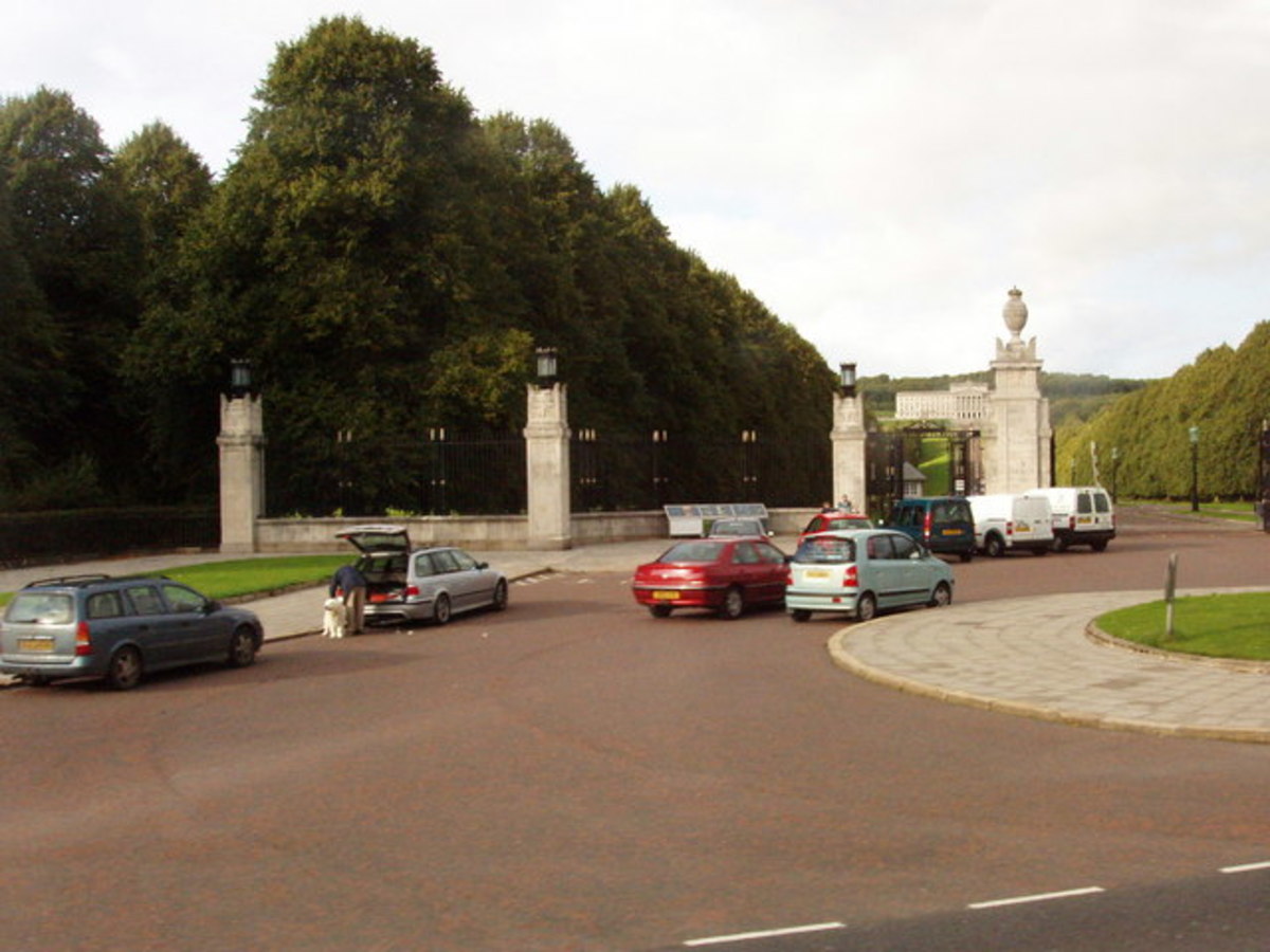 Prince of Wales Entrance to Stormont Estate