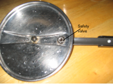 back side of safety valve
