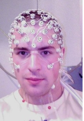 Researchers study theta brainwaves and other brainwave frequencies during various states of activity with the help of EEG sensors placed on key locations of the head.