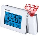 Honeywell PCR426W Dual Projection Weather Forecaster, Weather Station with Atomic Clock, Indoor/Outdoor Temperature, Glowing Soft Touch Keys & Continuous Projection & Backlight