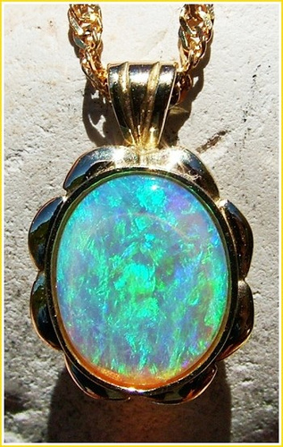 Opal Pendant