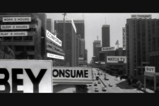 You are under it's spell all the time but feel as though you are in total control. Advertising, television, radio... you are told who you are. 