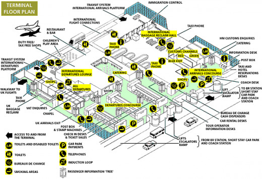 Stansted airport terminal