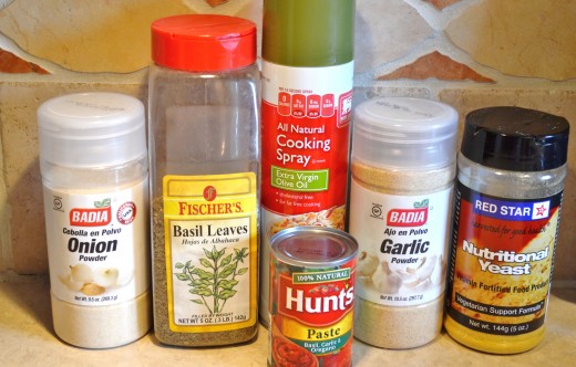 I found tomato paste already seasoned!