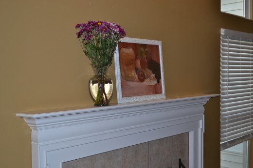 Show your mantle, not your family pictures