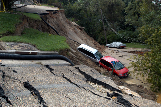 What natural disaster could interfere with your next project?