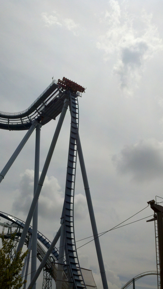 The Griffon - Yeah - we did it!  205 Feet STRAIGHT down!  