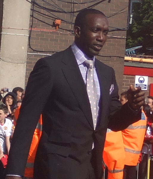 Dwight Yorke, former Manchester United player from Tobago