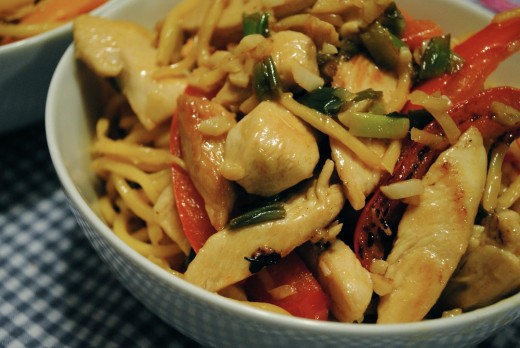 Here's a delightfully delicious recipe for Chow Mein Chicken that is so delicious and tasty. 
