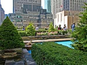 Rockefeller Center rooftop garden