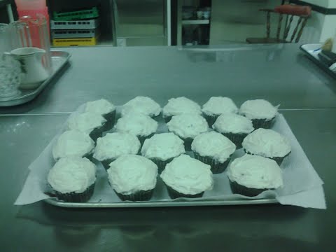 Chocolate Cherry cupcakes!