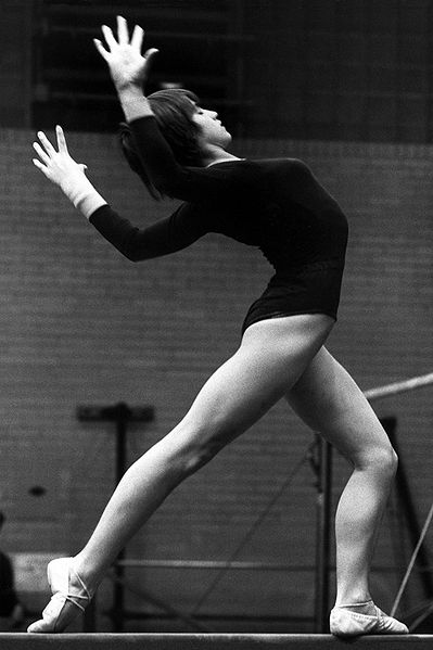 Nadia Comanecia was the first gymnast in the history of gymnastics to receive 7 perfect 10.0s in the 1976 Olympics in Montreal.