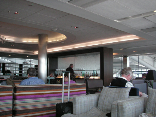 BA Gallery lounge at LHR Terminal 5