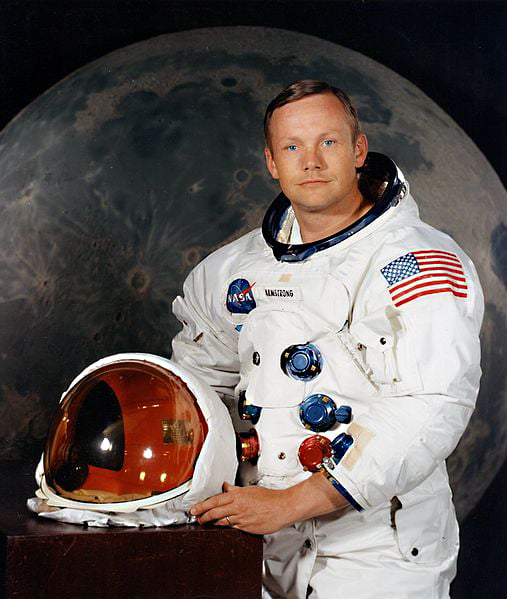 Neil Armstrong - a man whose name will live on for as long as human beings exist