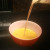 Pouring the milk into the beaten eggs. Then add the salt, if desired, and whisk just for a few seconds, and the omelet mix is ready to go into the pan. Pouring the milk into the beaten eggs. Then add the salt, if desired, and whisk just for a few seconds, and the omelet mix is ready to go into the pan.