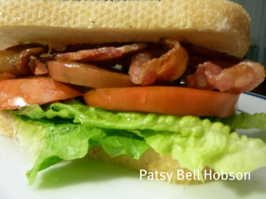 Could there be any better sandwich than a BLT? This one's on sourdough.