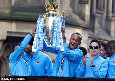 2012 Premier League champions Manchester City.  