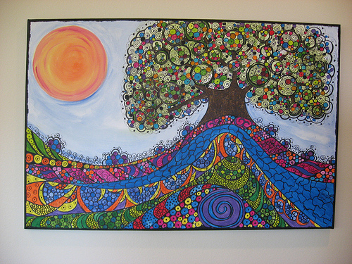 "Tree of Hope" Breast Cancer Survivor Tree