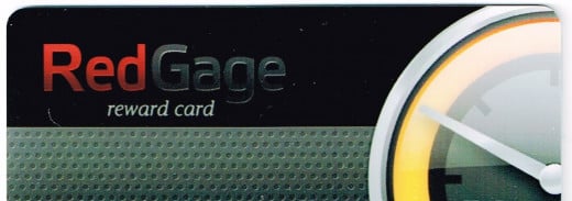 My RedGage card arrived quickly. Easy to use, too.