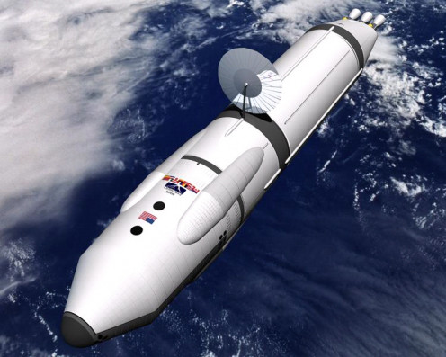 Proposed Antimatter Spaceship for Mars Missions