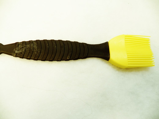 A pastry brush is great for brushing melted butter for garlic bread, or brushing glaze on meat.
