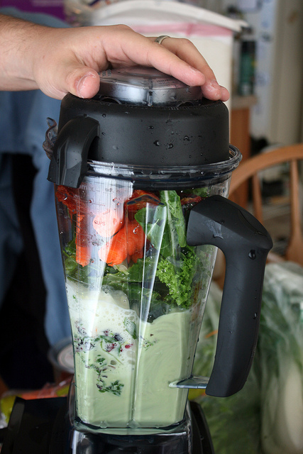 Going green with the VitaMix.