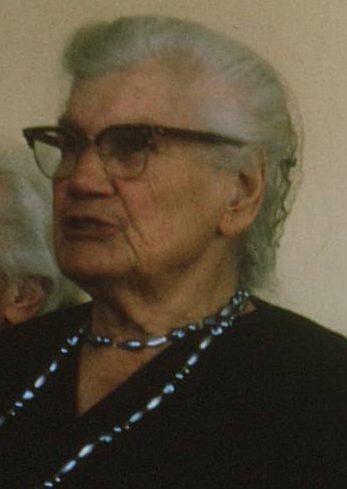 Grandmother Miemie McGregor at age 90
