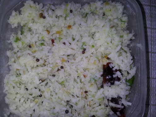 coconut chutney ( dry )