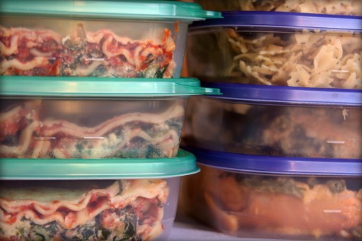 Stock your freezer with healthy meals for busy nights or ones where you don't feel like cooking!