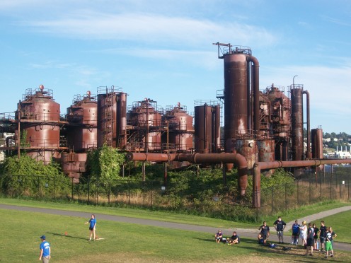 Original remains from Coal Gasification Plant 