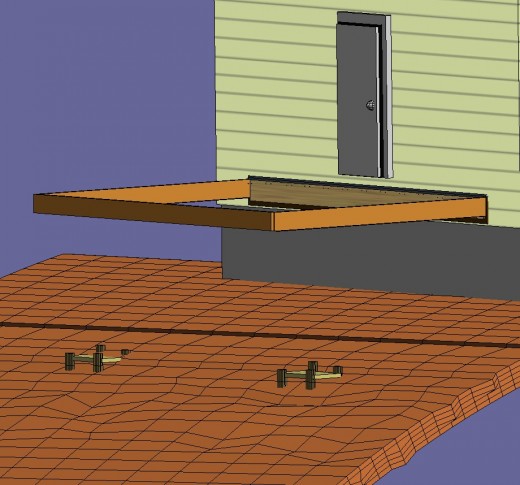 Fig 2. Level base installed