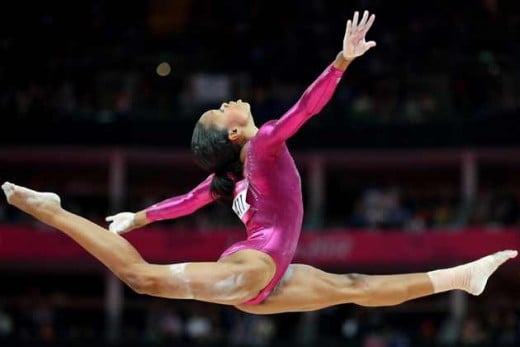 Gabrielle Douglas, first African American woman to win the Olympic Gold Medal in Individual Gymnastics.