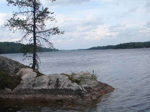 How do you say goodbye to a place like this?  Where your family can play all day on an island in the middle of a lake completely undisturbed?